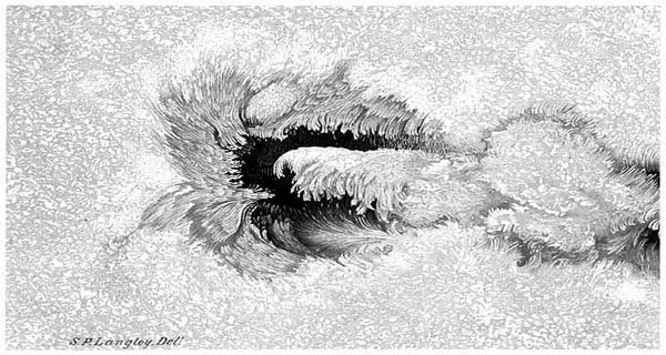 Langley Sunspot Drawing